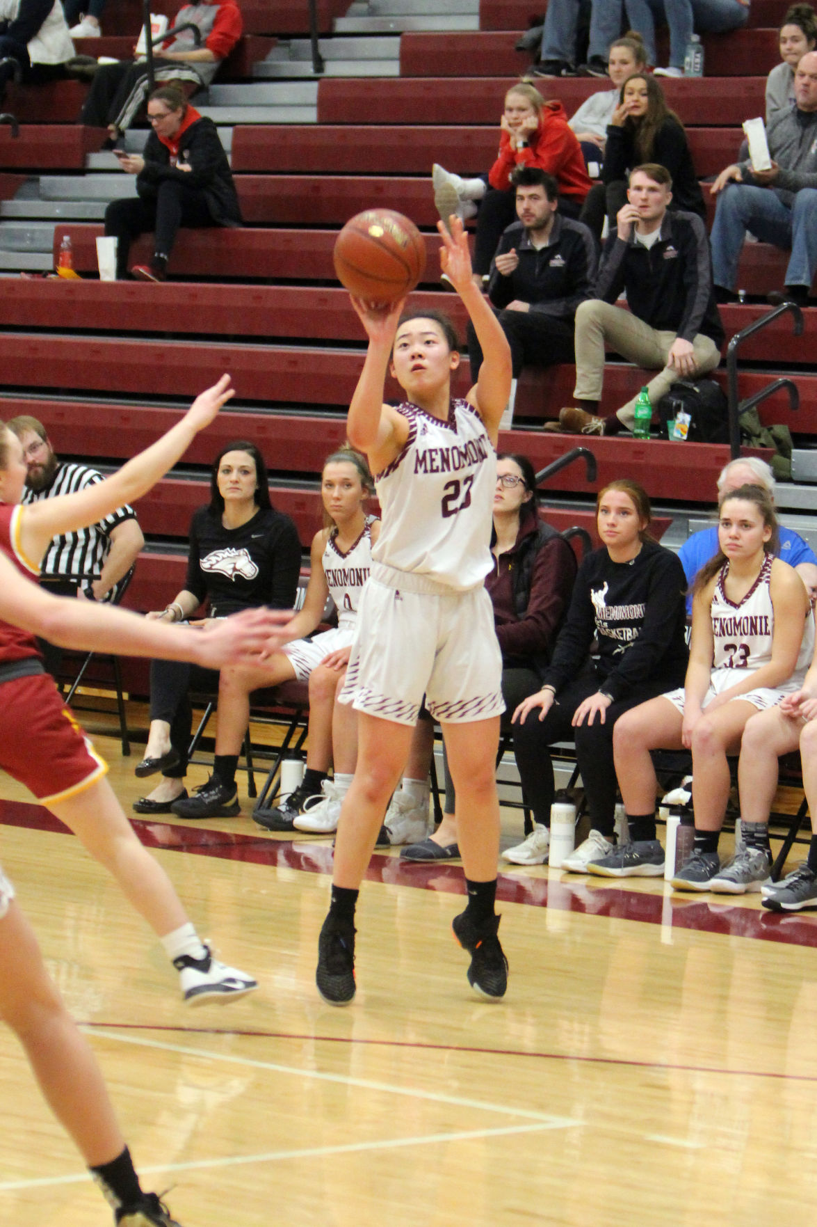 Sparta at Menomonie girls basketball 2-25-20